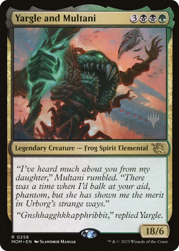 Yargle and Multani (Promo Pack) [March of the Machine Promos] | KingTCG.ca