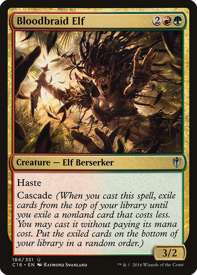 Bloodbraid Elf [Commander 2016] | KingTCG.ca