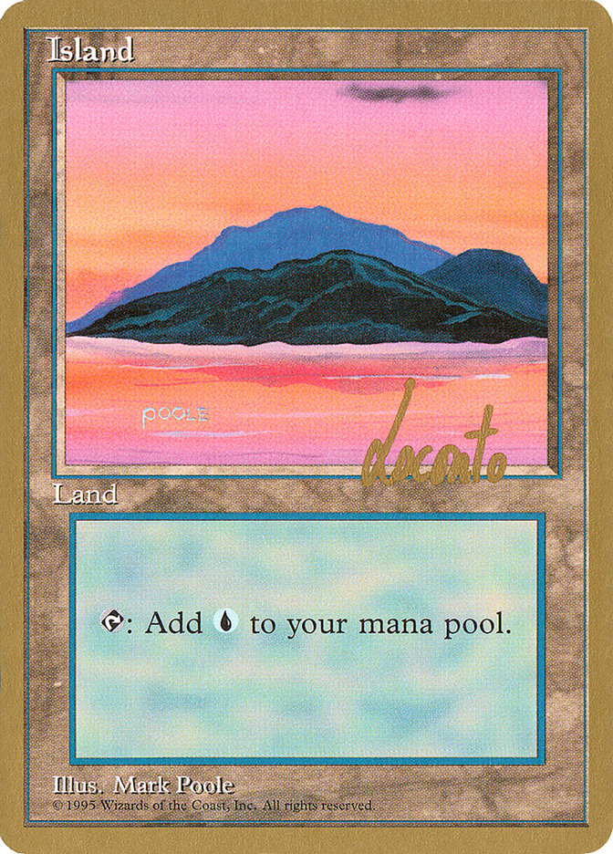 Island (ml369) (Michael Loconto) [Pro Tour Collector Set] | KingTCG.ca