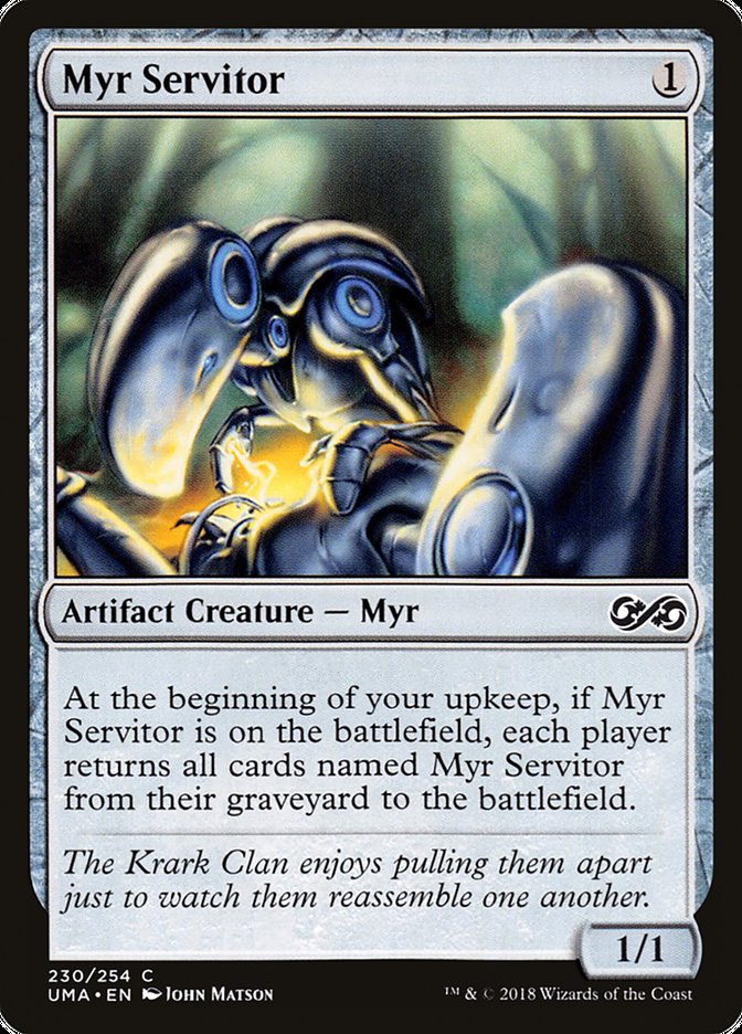 Myr Servitor [Ultimate Masters] | KingTCG.ca