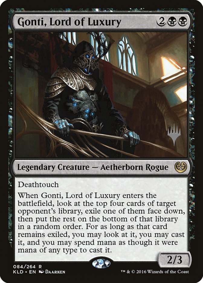 Gonti, Lord of Luxury (Promo Pack) [Kaladesh Promos] | KingTCG.ca