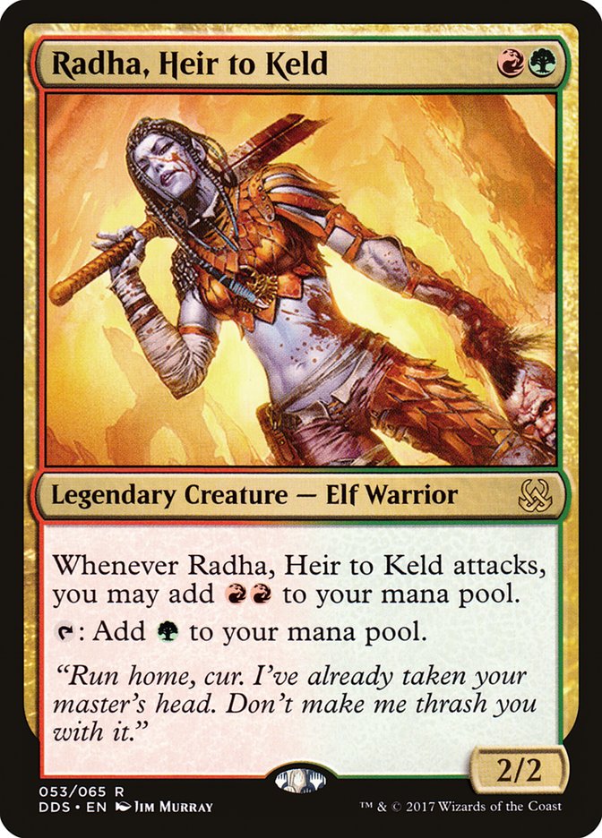 Radha, Heir to Keld [Duel Decks: Mind vs. Might] | KingTCG.ca