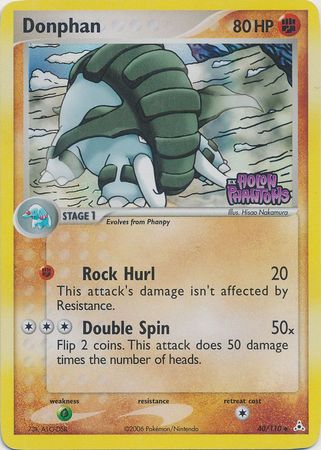 Donphan (40/110) (Stamped) [EX: Holon Phantoms] | KingTCG.ca