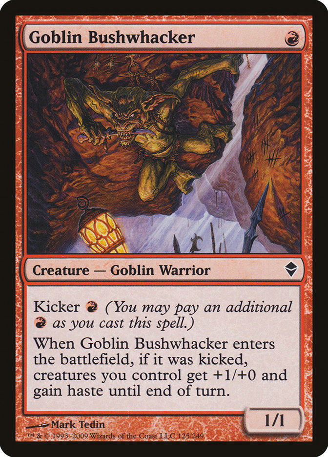 Goblin Bushwhacker [Zendikar] | KingTCG.ca