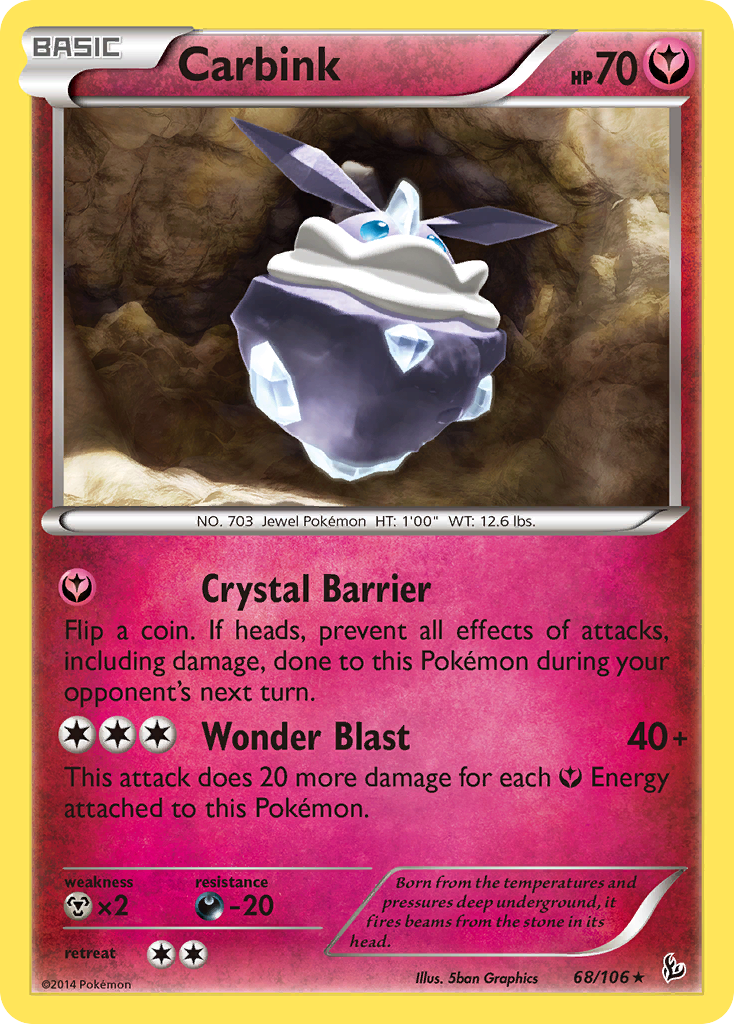 Carbink (68/106) (Theme Deck exclusive) [XY: Flashfire] | KingTCG.ca