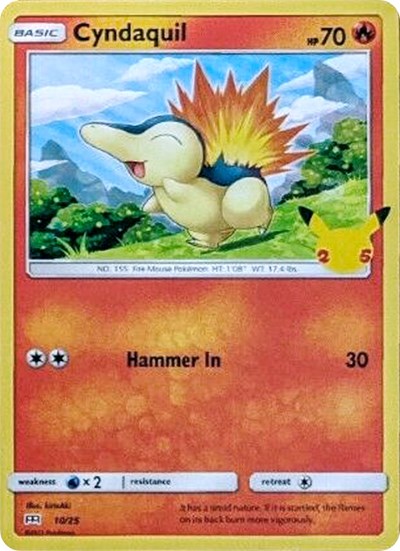 Cyndaquil (10/25) [McDonald's 25th Anniversary] | KingTCG.ca