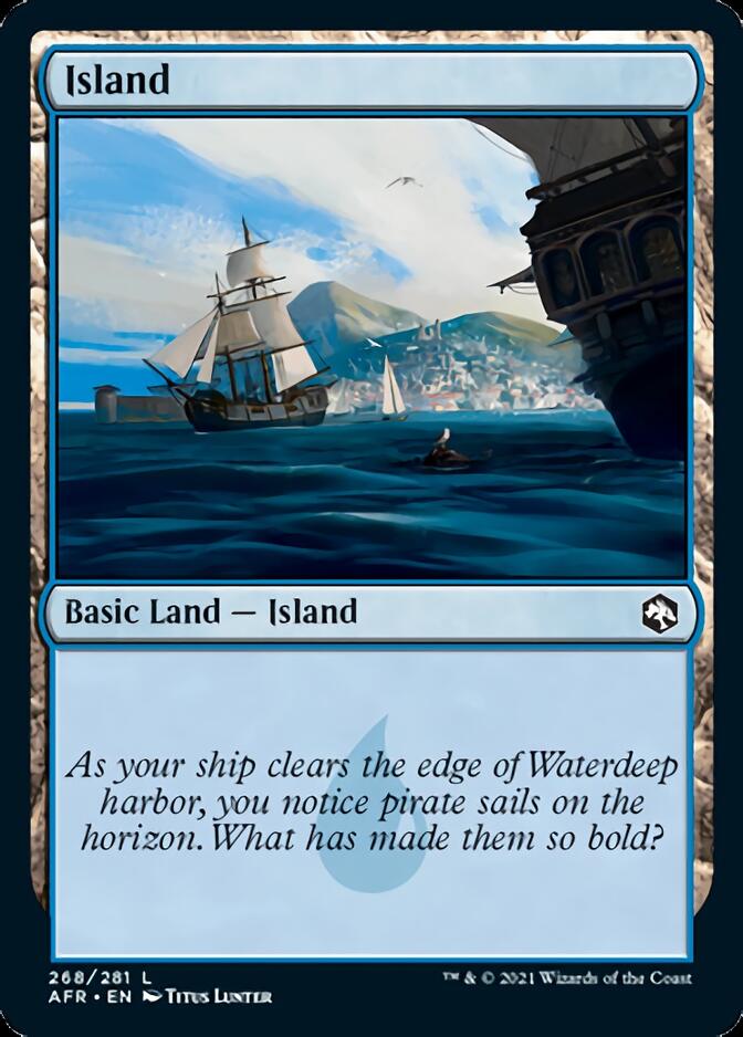 Island (268) [Dungeons & Dragons: Adventures in the Forgotten Realms] | KingTCG.ca