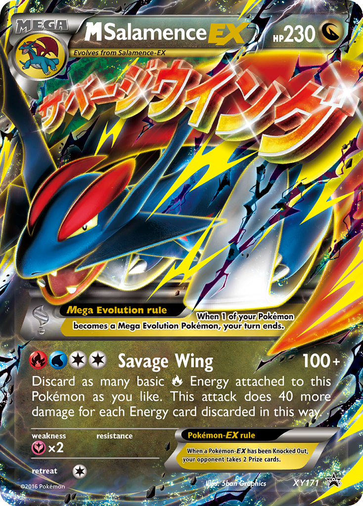 M Salamence EX (XY171) [XY: Black Star Promos] | KingTCG.ca