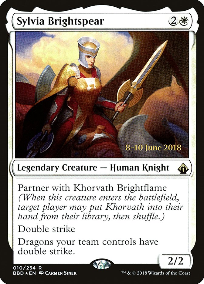 Sylvia Brightspear [Battlebond Promos] | KingTCG.ca