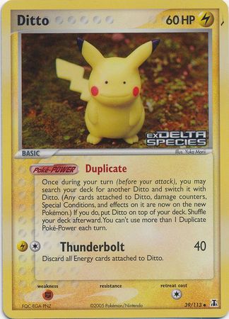 Ditto (39/113) (Stamped) [EX: Delta Species] | KingTCG.ca