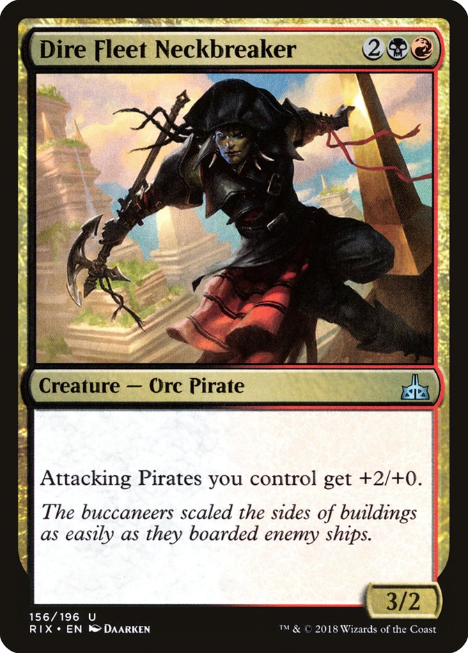 Dire Fleet Neckbreaker [Rivals of Ixalan] | KingTCG.ca