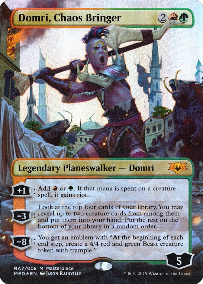 Domri, Chaos Bringer [Mythic Edition] | KingTCG.ca