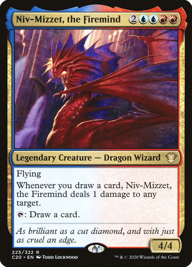 Niv-Mizzet, the Firemind [Commander 2020] | KingTCG.ca