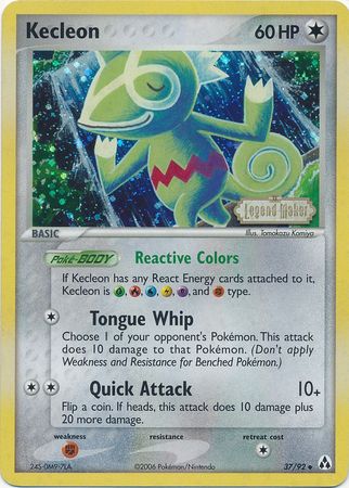 Kecleon (37/92) (Stamped) [EX: Legend Maker] | KingTCG.ca