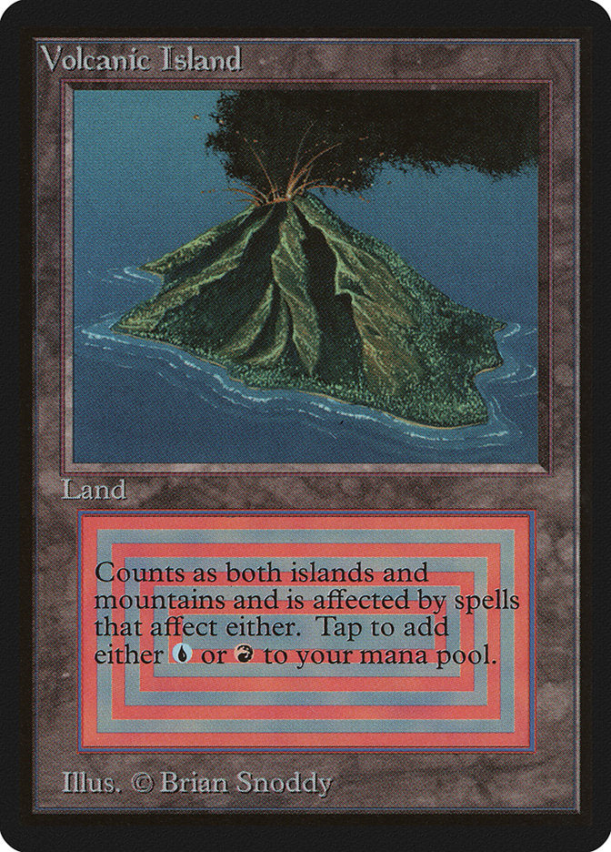 Volcanic Island [Limited Edition Beta] | KingTCG.ca