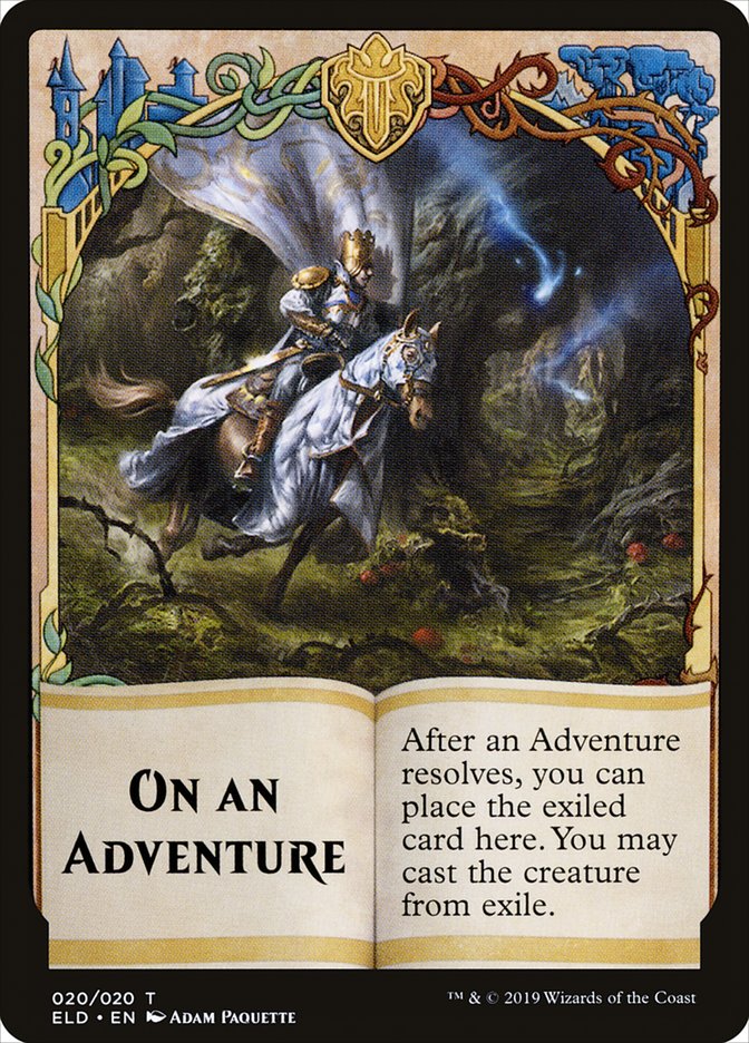 On an Adventure [Throne of Eldraine Tokens] | KingTCG.ca