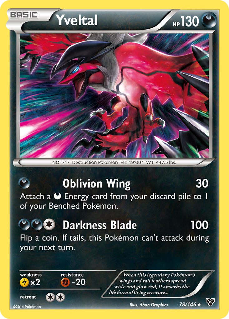 Yveltal (78/146) [XY: Base Set] | KingTCG.ca