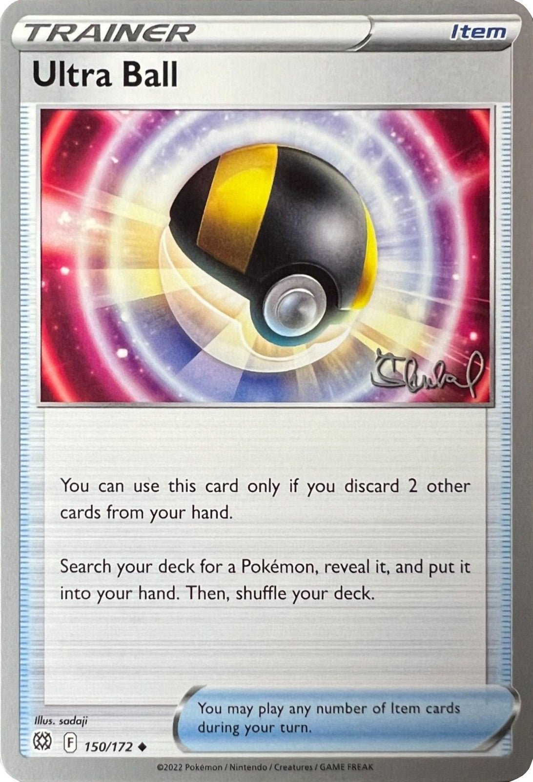 Ultra Ball (150/172) (ADP - Ondrej Skubal) [World Championships 2022] | KingTCG.ca