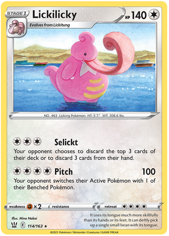 Lickilicky (114/163) [Sword & Shield: Battle Styles] | KingTCG.ca