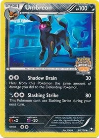 Umbreon (60/108) (Regional Championship Promo Staff) [Black & White: Dark Explorers] | KingTCG.ca