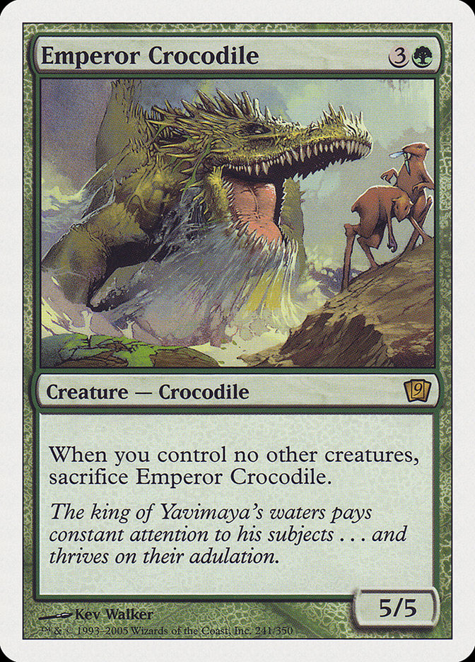 Emperor Crocodile [Ninth Edition] | KingTCG.ca