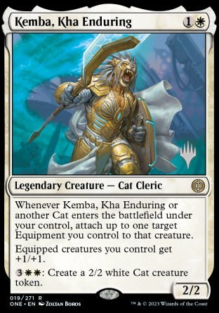 Kemba, Kha Enduring (Promo Pack) [Phyrexia: All Will Be One Promos] | KingTCG.ca