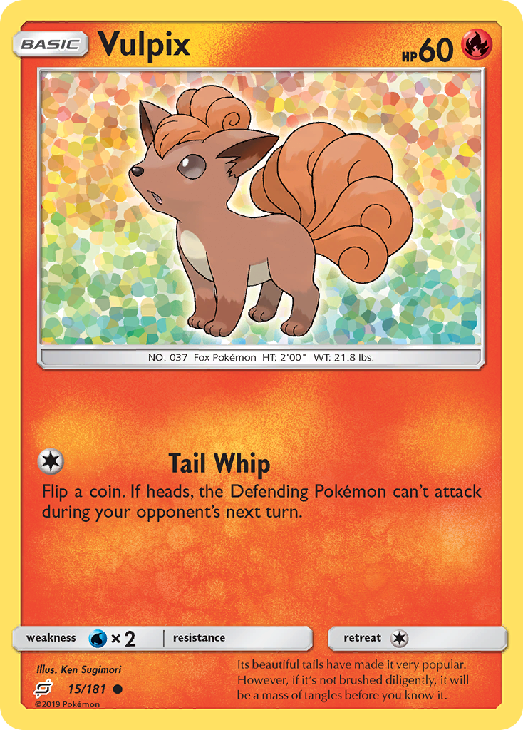 Vulpix (15/181) [Sun & Moon: Team Up] | KingTCG.ca