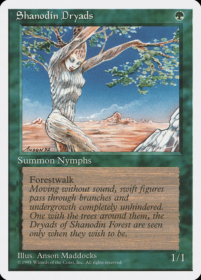 Shanodin Dryads [Fourth Edition] | KingTCG.ca