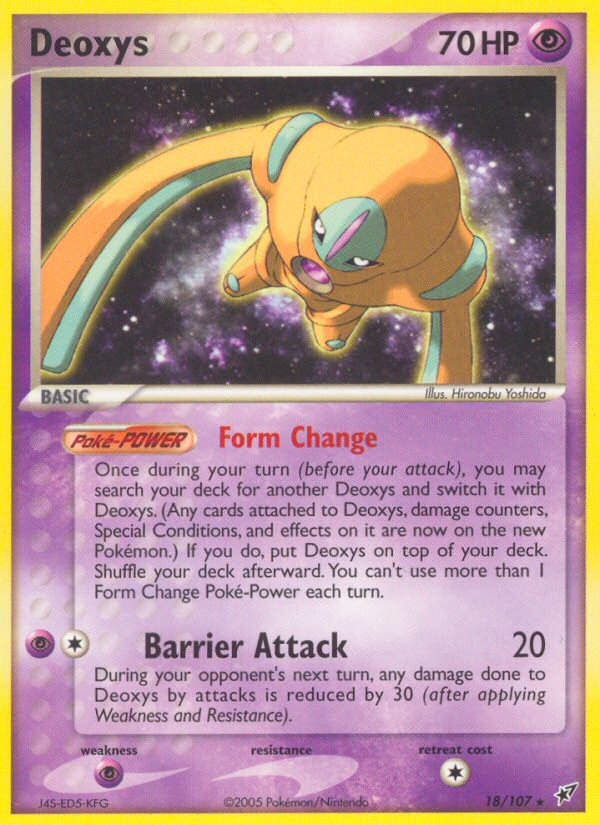 Deoxys (18/107) [EX: Deoxys] | KingTCG.ca