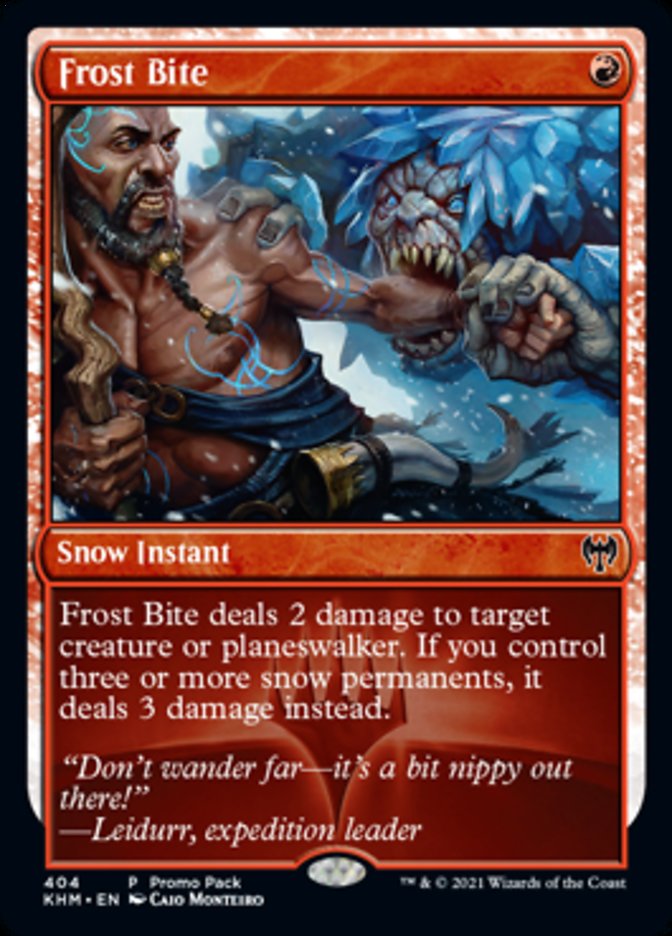 Frost Bite [Kaldheim Promo Pack] | KingTCG.ca