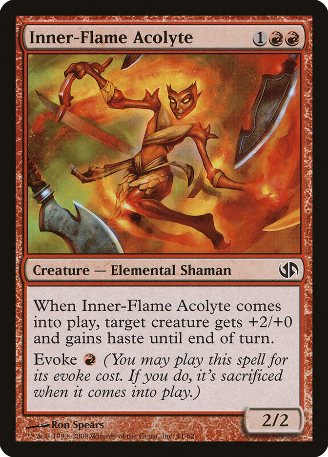 Inner-Flame Acolyte [Duel Decks: Jace vs. Chandra] | KingTCG.ca