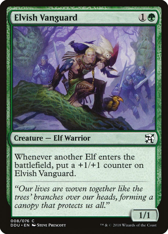 Elvish Vanguard [Duel Decks: Elves vs. Inventors] | KingTCG.ca