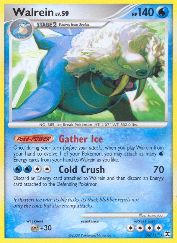 Walrein (36/111) [Rising Rivals] | KingTCG.ca