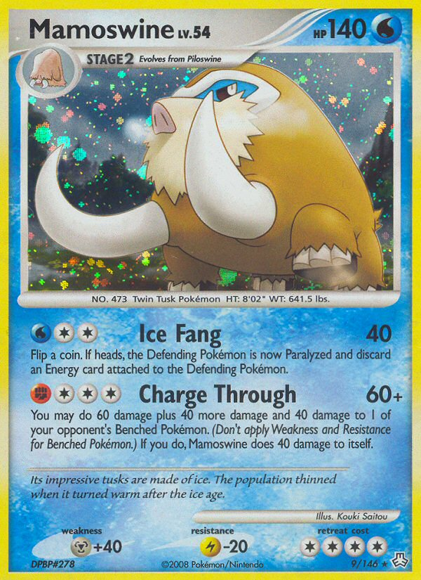 Mamoswine (9/146) [Diamond & Pearl: Legends Awakened] | KingTCG.ca