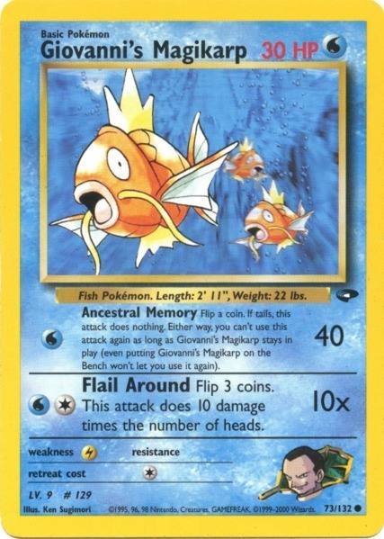 Giovanni's Magikarp (73/132) [Gym Challenge] | KingTCG.ca