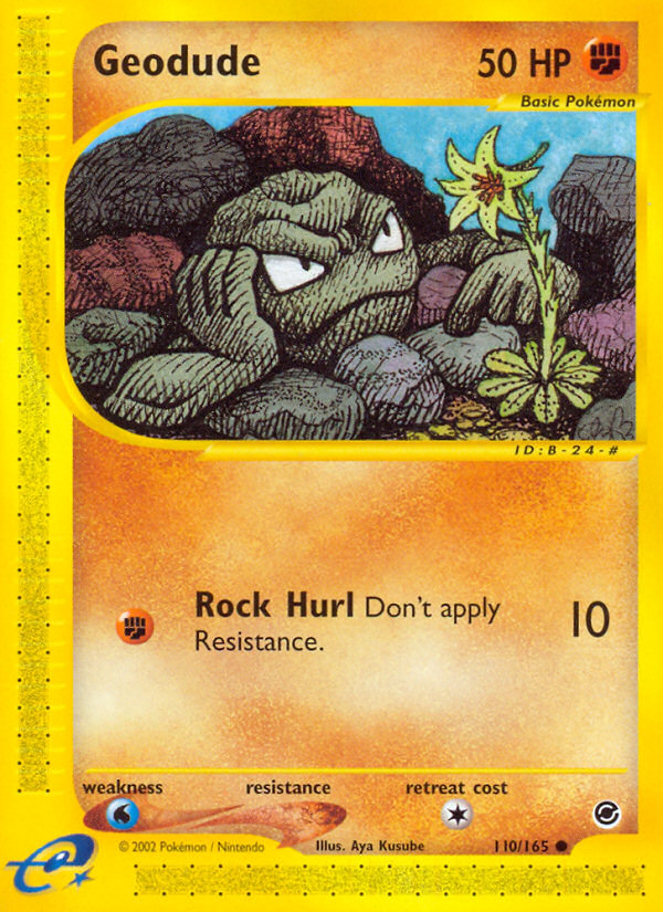 Geodude (110/165) [Expedition: Base Set] | KingTCG.ca