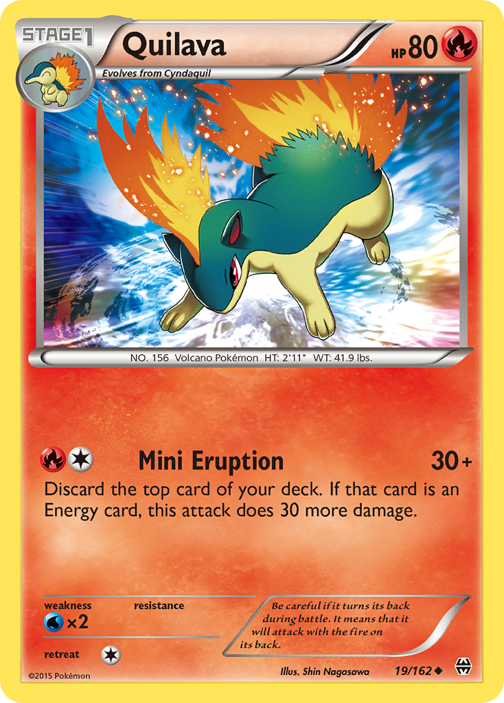 Quilava (19/162) [XY: BREAKthrough] | KingTCG.ca