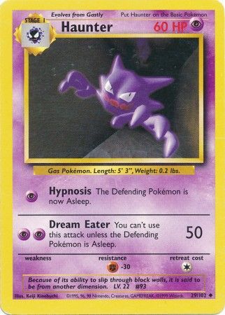 Haunter (29/102) [Base Set] | KingTCG.ca