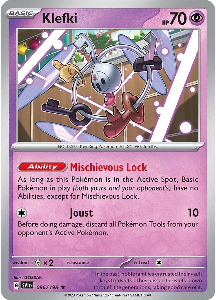 Klefki (096/198) [Scarlet & Violet: Base Set] | KingTCG.ca