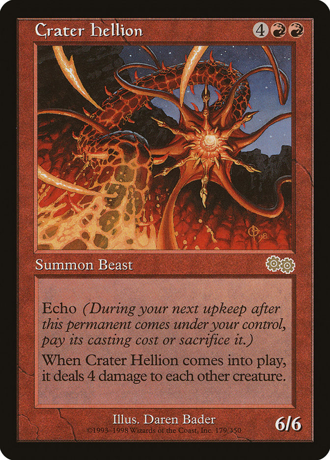 Crater Hellion [Urza's Saga] | KingTCG.ca