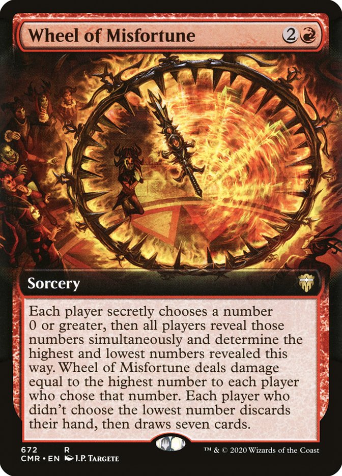 Wheel of Misfortune (Extended Art) [Commander Legends] | KingTCG.ca