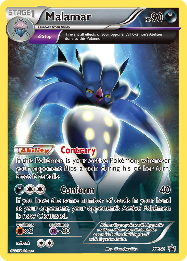 Malamar (XY58) [XY: Black Star Promos] | KingTCG.ca