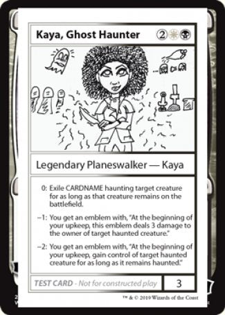 Kaya, Ghost Haunter (2021 Edition) [Mystery Booster Playtest Cards] | KingTCG.ca