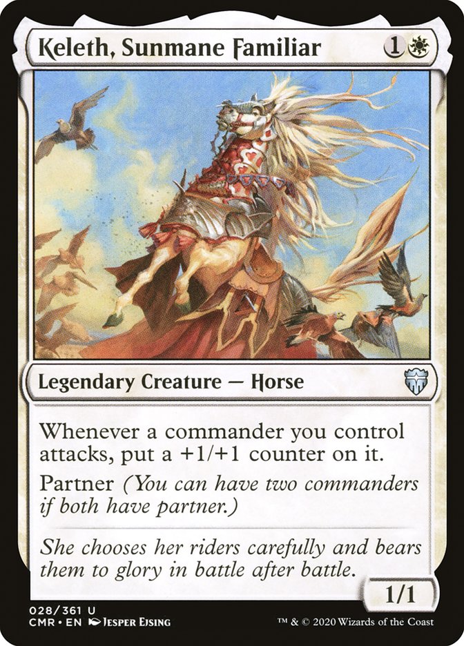 Keleth, Sunmane Familiar [Commander Legends] | KingTCG.ca