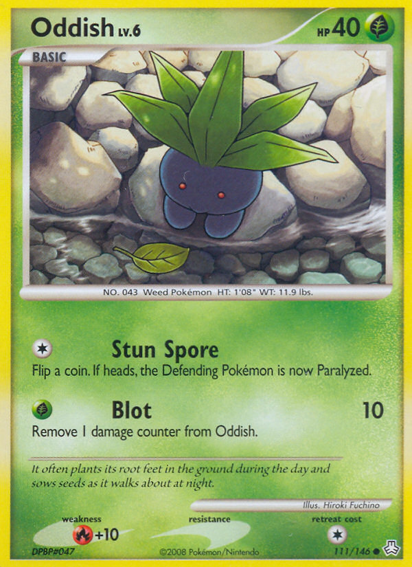 Oddish (111/146) [Diamond & Pearl: Legends Awakened] | KingTCG.ca