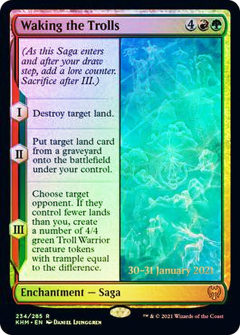 Waking the Trolls [Kaldheim Prerelease Promos] | KingTCG.ca