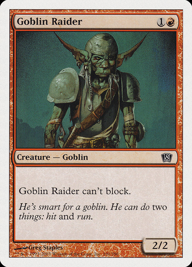 Goblin Raider [Eighth Edition] | KingTCG.ca