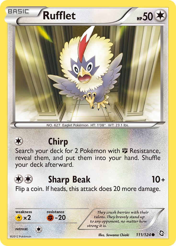 Rufflet (111/124) [Black & White: Dragons Exalted] | KingTCG.ca