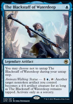 The Blackstaff of Waterdeep (Promo Pack) [Dungeons & Dragons: Adventures in the Forgotten Realms Promos] | KingTCG.ca