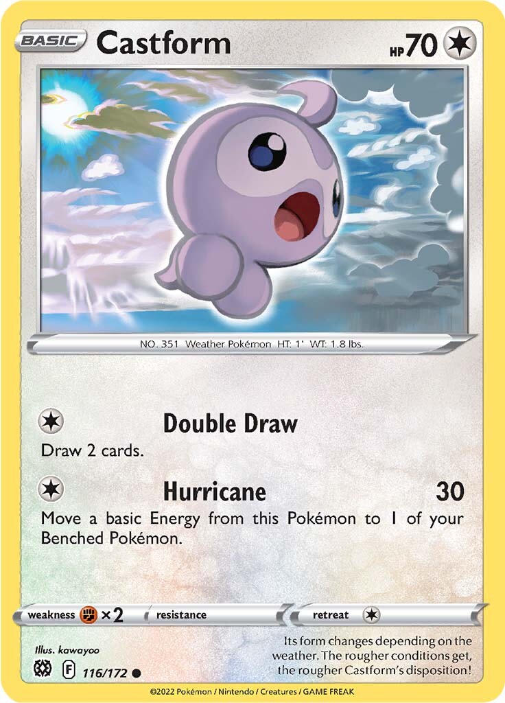 Castform (116/172) [Sword & Shield: Brilliant Stars] | KingTCG.ca